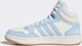 Adidas Hoops 3.0 Mid Classic Vintage Schoenen Wit Blauw 1 3 Vrouw - Thumbnail 8