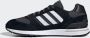 Adidas Sportswear Run 80s sneakers zwart wit grijs - Thumbnail 9