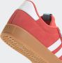 Adidas Sportswear VL Court sneakers oranjerood lichtblauw wit - Thumbnail 18