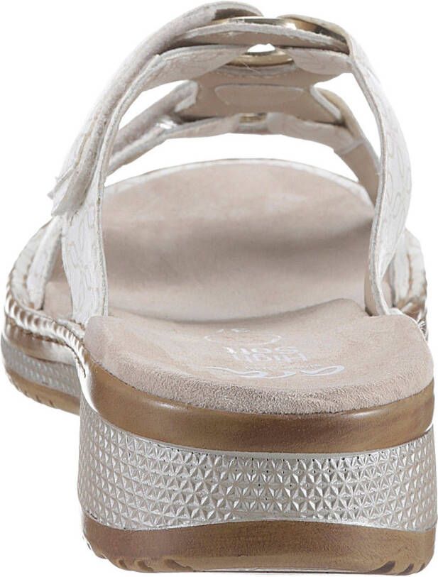 Ara Slippers Hawaï met klittenbandsluiting