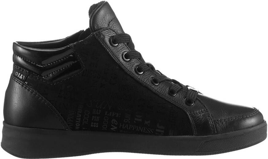 Ara Sneakers Rome vrijetijdsschoenen high top sneakers veterschoenen in schoenmaat g = breed