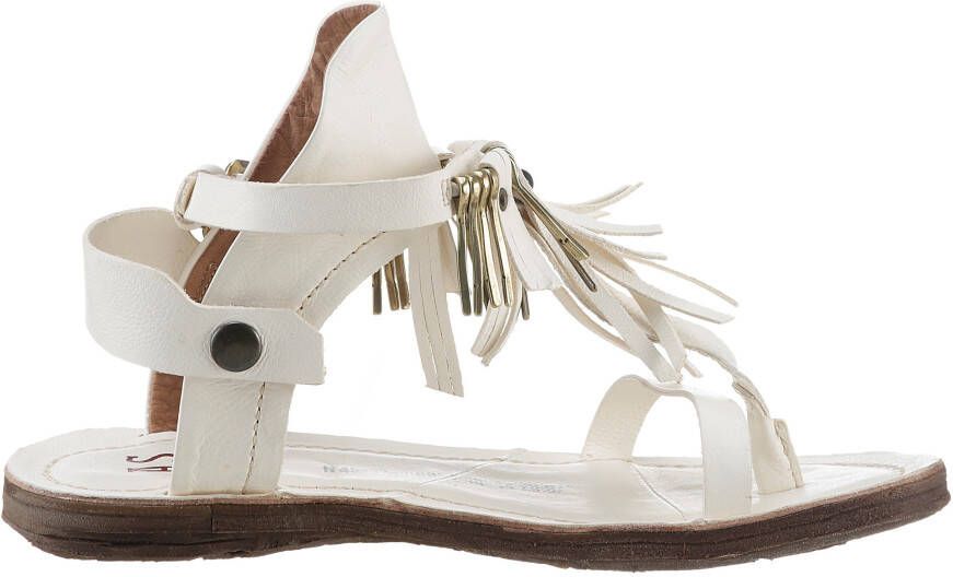 A.S.98 Sandalen RAMOS zomerschoen sandaal met modieuze franjes