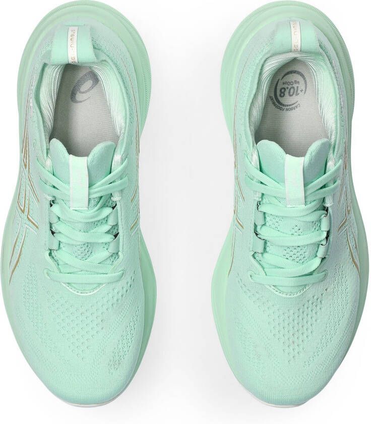 ASICS Women's Gel-Nimbus 26 Hardloopschoenen turkoois groen - Foto 7