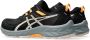 ASICS Gel-Venture hardloopschoenen zwart lichtroze oranje - Thumbnail 10