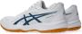 ASICS Upcourt 6 zaalsportschoenen wit donekrblauw - Thumbnail 11