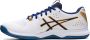 ASICS Gel-Tactic Sportschoenen Volleybal Indoor wit blauw - Thumbnail 4