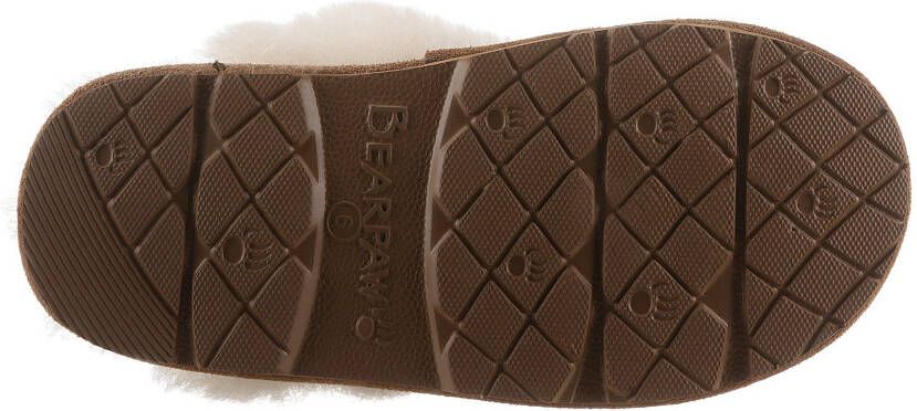 Bearpaw Pantoffels met neverwet impregnering