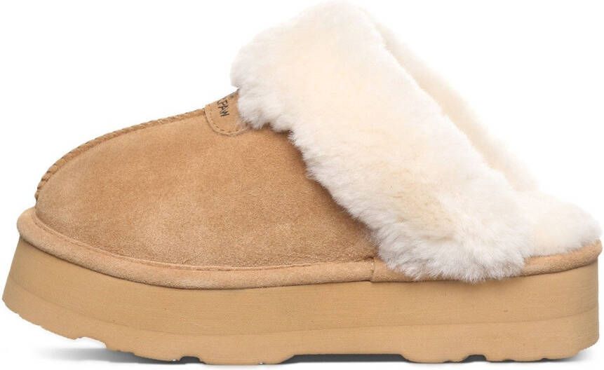 Bearpaw Pantoffels RETRO PLATFORM LOKI mules clog slides met plateauzool