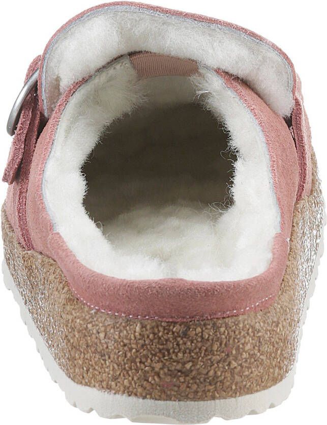 Birkenstock Pantoffels Bukley suede shearling