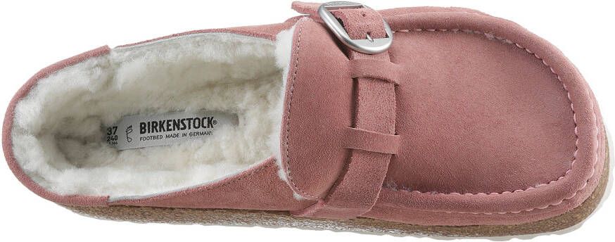 Birkenstock Pantoffels Bukley suede shearling