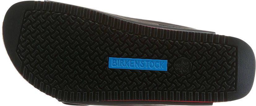 Birkenstock Werkschoenen Arizona SL slippers met olie- en vetbestendige grip-loopzool