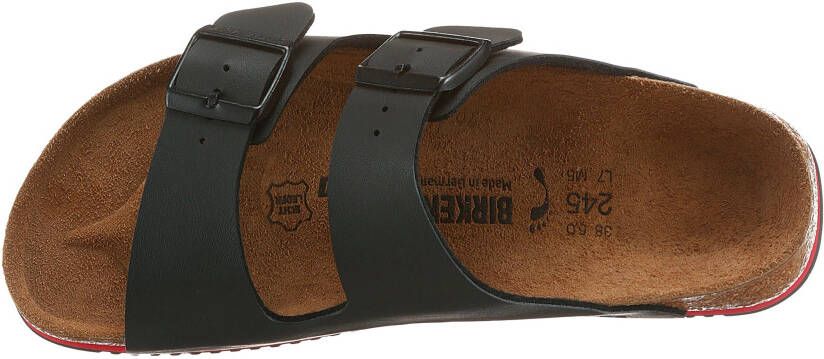 Birkenstock Werkschoenen Arizona SL slippers met olie- en vetbestendige grip-loopzool