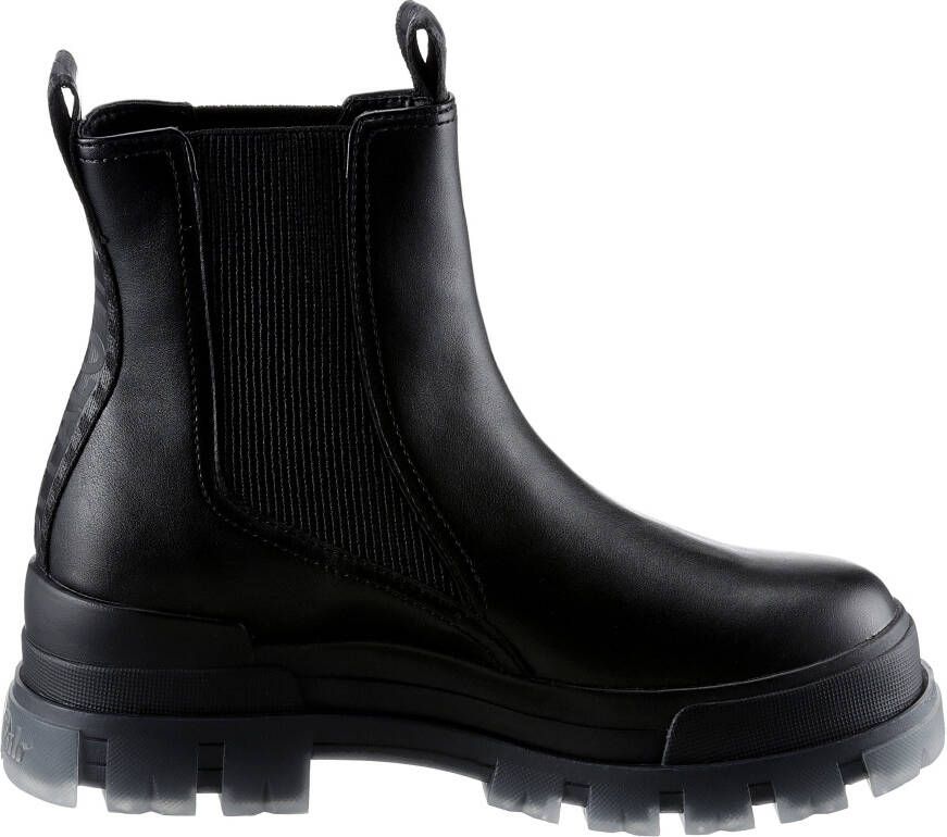 Buffalo Chelsea-boots ASPHA CHELSEA MID met transparante loopzool