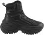 Buffalo Veterschoenen LOLA LACE UP MID HIKE enkellaars high top sneaker plateau hak schaptrandvering - Thumbnail 5