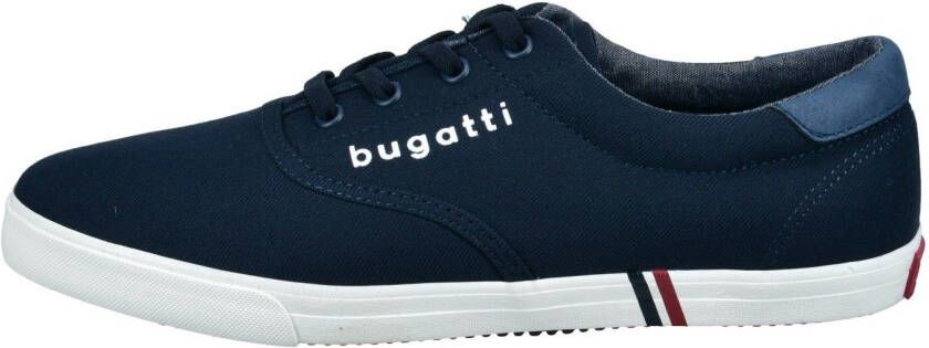 Bugatti Sneakers met contrastafwerking vrijetijdsschoen halve schoen veterschoen