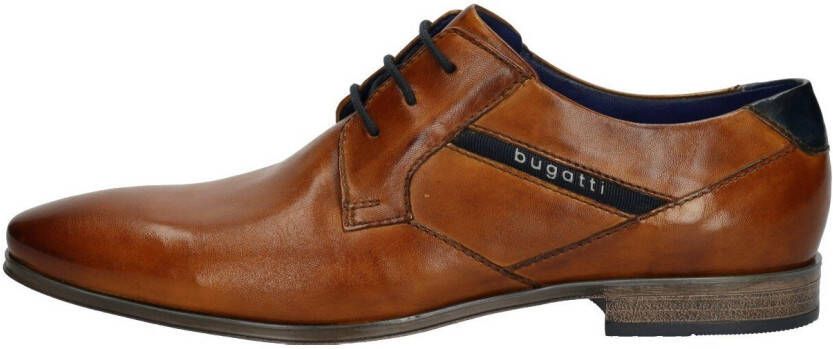 Bugatti Veterschoenen met contrastbeleg bij de hiel