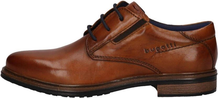 Bugatti Veterschoenen vrijetijdsschoen lage schoen met stretch-inzetten breedte g