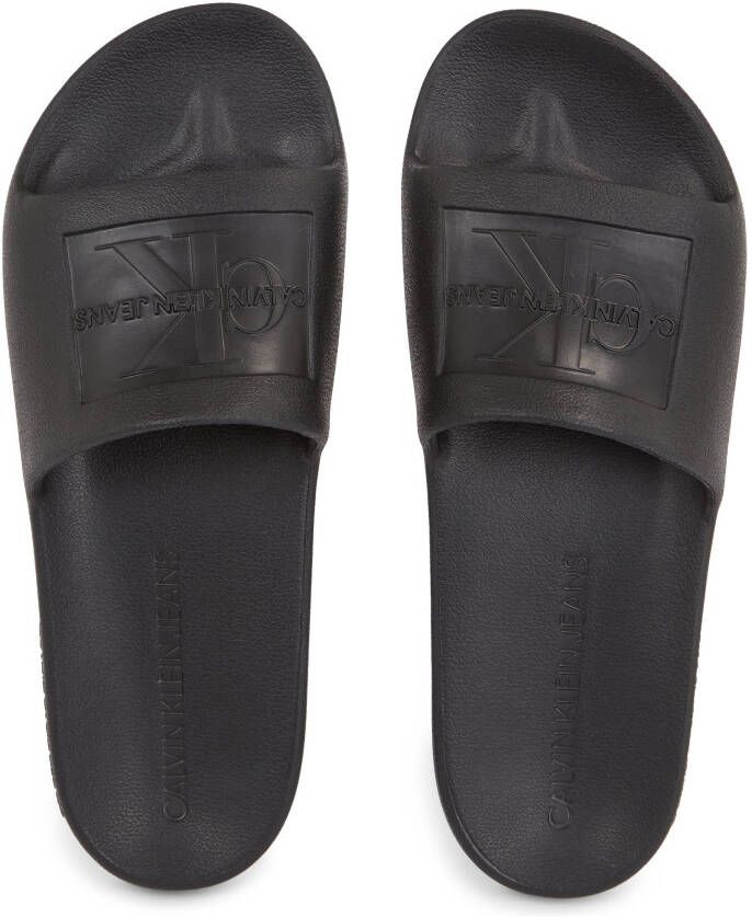 Calvin Klein Badslippers SLIDE MONOGRAM DEBOSSED EVA