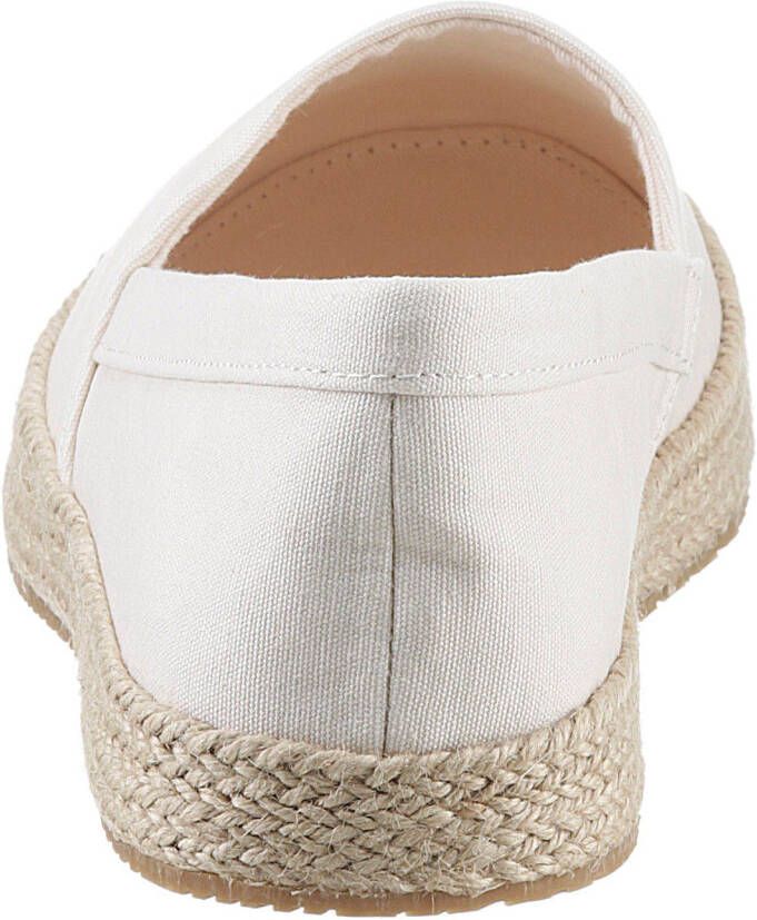 Calvin Klein Espadrilles met raffiabeleg