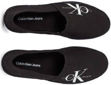 Calvin Klein Espadrilles ESPADRILLE CO met raffiabeleg aan de loopzool