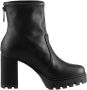 Calvin Klein Highheel-laarsjes HEEL PLATFORM ZIP BOOT MG NAPPA ankleboots enkellaars blokhak met hielrits - Thumbnail 9