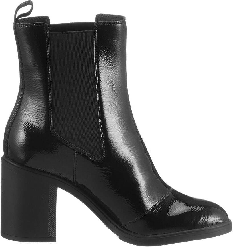 Calvin Klein Laarsjes BLOCK HEEL BOOT NAPLAK