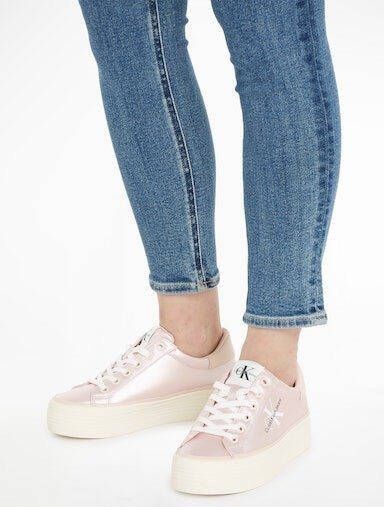 Calvin Klein Plateausneakers VULC FLATFORM LACEUP NY PEARL WN