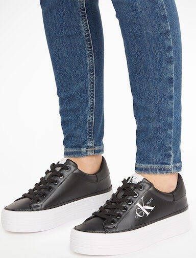 Calvin Klein Plateausneakers VULC FLATFORM LACEUP NY PEARL WN