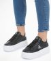 Calvin Klein Plateausneakers BOLD PLATF LOW LACE LTH ML MTL met zijlogo vrijetijdsschoen halve schoen veterschoen - Thumbnail 8