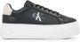 Calvin Klein Plateausneakers BOLD PLATF LOW LACE LTH ML MTL met zijlogo vrijetijdsschoen halve schoen veterschoen - Thumbnail 9