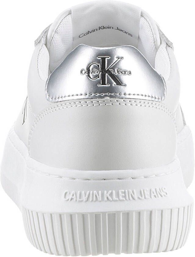 Calvin Klein Plateausneakers CHUNKY CUPSOLE LACEUP LTH ML MTL