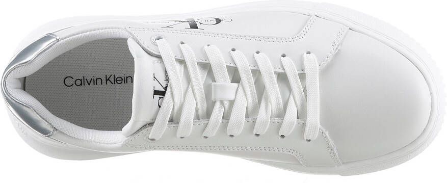 Calvin Klein Plateausneakers CHUNKY CUPSOLE LACEUP LTH ML MTL