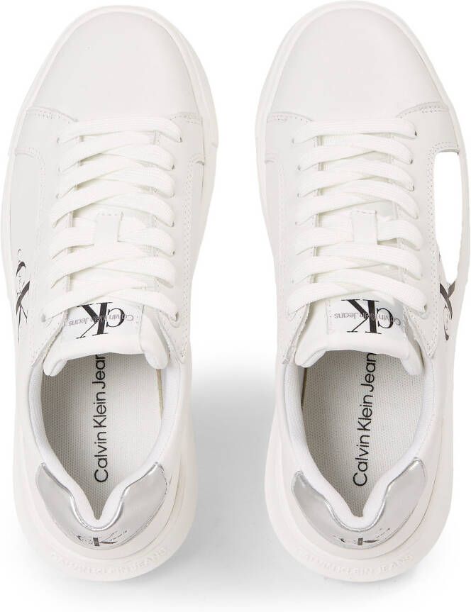 Calvin Klein Plateausneakers CHUNKY CUPSOLE LACEUP LTH ML MTL