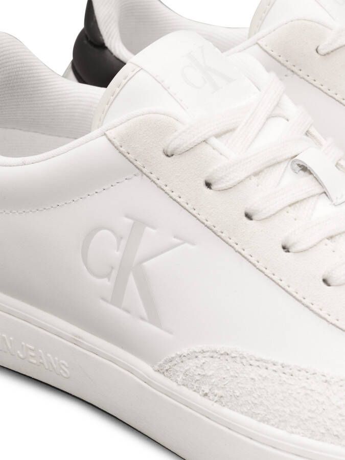 Calvin Klein Plateausneakers CLASSIC CUPSOLE LOW MG MIX veterschoen lage schoen vrijetijdsschoen met gepolsterde schachtversteviging