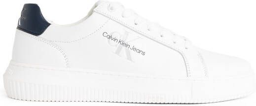 Calvin Klein Plateausneakers SEAMUS 20L vrijetijdsschoen lage schoen veterschoen met contrast bies