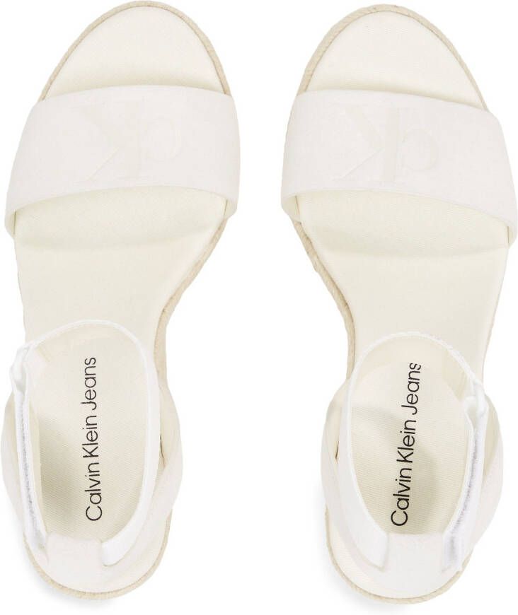 Calvin Klein Sleehaksandaaltjes WEDGE SANDAL SU MG BTW