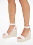 Calvin Klein Multicolor Leren Espadrilles Sandalen White Dames - Thumbnail 5