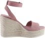 Calvin Klein Stijlvolle Sandalen voor Zomerse Dagen Pink Dames - Thumbnail 5