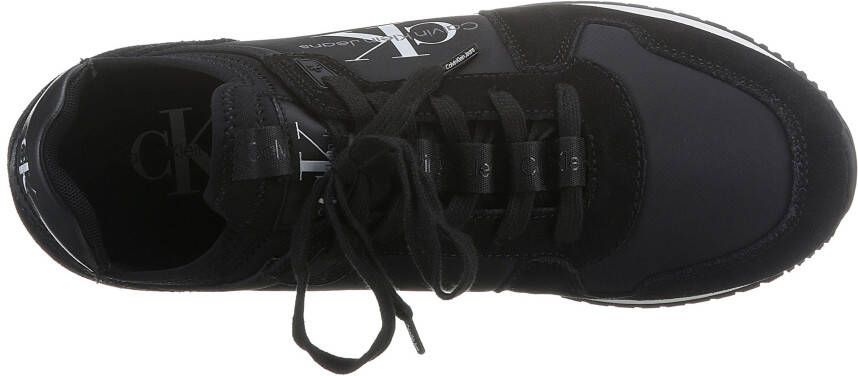 Calvin Klein Jeans Lage Sneakers RUNNER SOCK LACEUP NY-LTH W - Foto 9