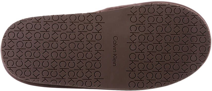 Calvin Klein Slippers SLIPPER FLATFORM SANDAL VEL