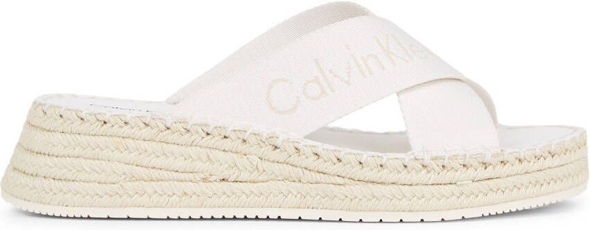 Calvin Klein Slippers SPORTY WEDGE ROPE SANDAL MR