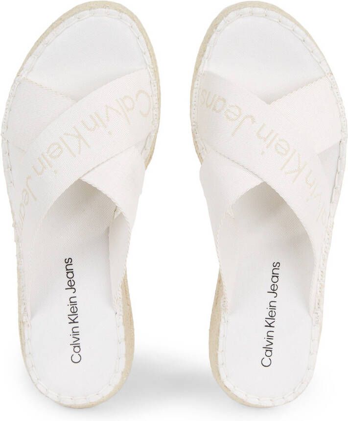 Calvin Klein Slippers SPORTY WEDGE ROPE SANDAL MR