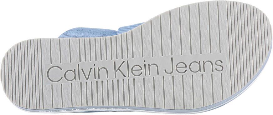 Calvin Klein Slippers FLATFORM SANDAL WEBBING IN MR