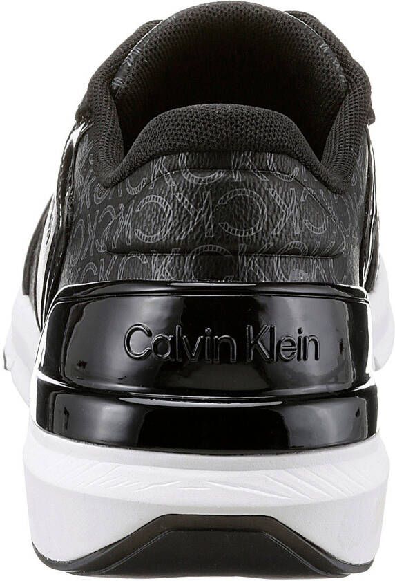 Calvin Klein Sneakers FLEXI RUNNER LACE UP MONO MIX met logo-initialen