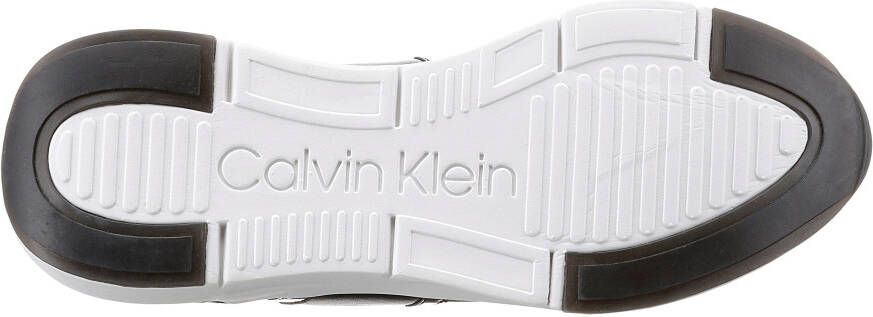 Calvin Klein Sneakers FLEXI RUNNER LACE UP MONO MIX met logo-initialen