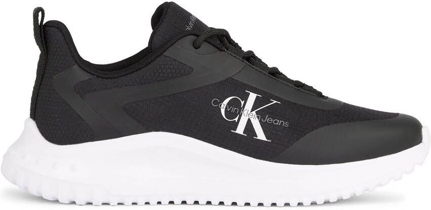 Calvin Klein Sneakers EVA RUNNER LOW LACE MIX ML WN vrijetijdsschoen halfschoen veterschoen met lichte loopzool