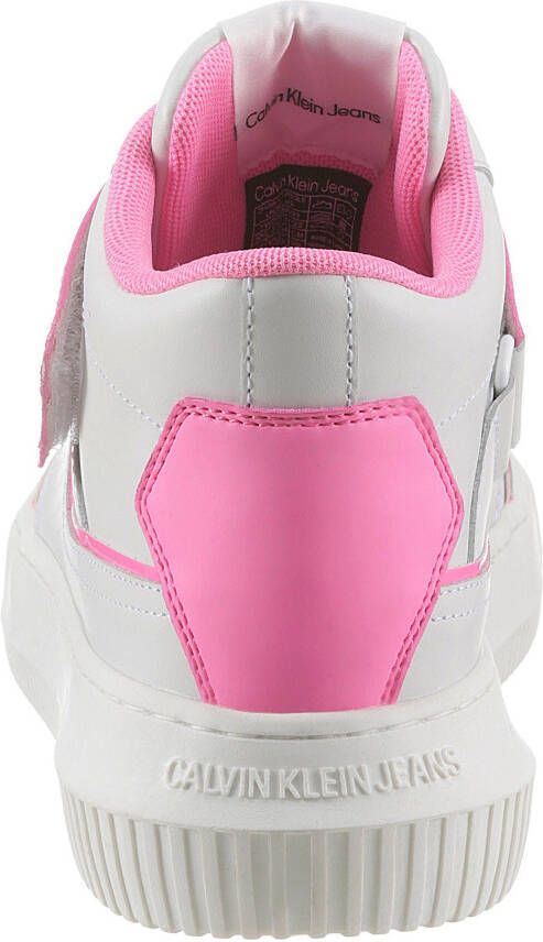 Calvin Klein Sneakers CHUNKY CUPSOLE LACEUP MID met klittenbandlusje