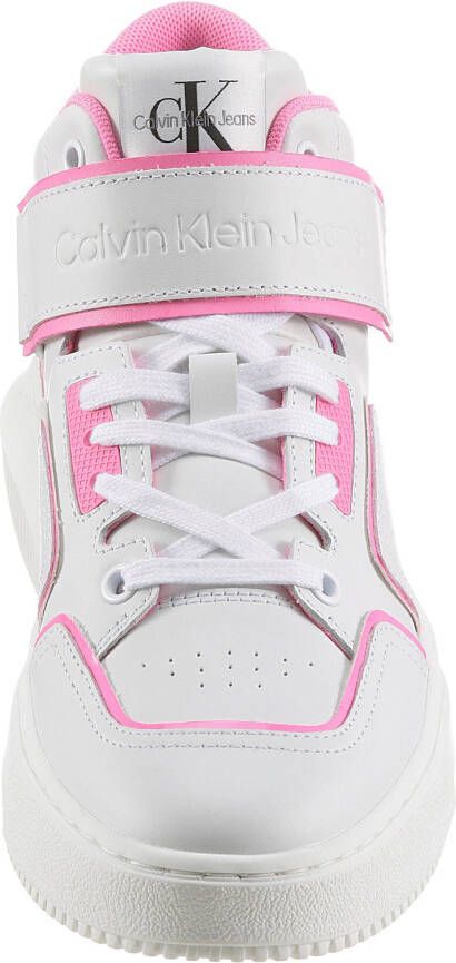 Calvin Klein Sneakers CHUNKY CUPSOLE LACEUP MID met klittenbandlusje