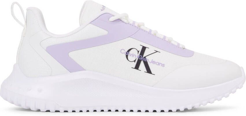 Calvin Klein Sneakers EVA RUNNER LOW LACE MIX ML WN vrijetijdsschoen halfschoen veterschoen met lichte loopzool