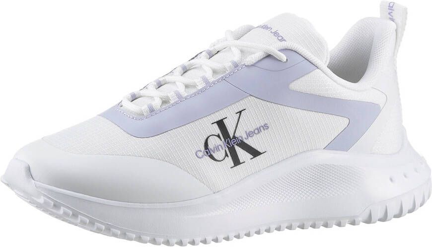 Calvin Klein Sneakers EVA RUNNER LOW LACE MIX ML WN vrijetijdsschoen halfschoen veterschoen met lichte loopzool